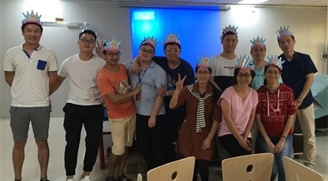 9~10月份员工生日庆祝会完满举行